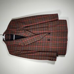 Vintage Giorgio Saint Angelo houndstooth wool blazer jacket 6